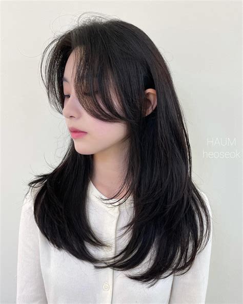 medium asian hairstyles|layered haircuts for asian women.